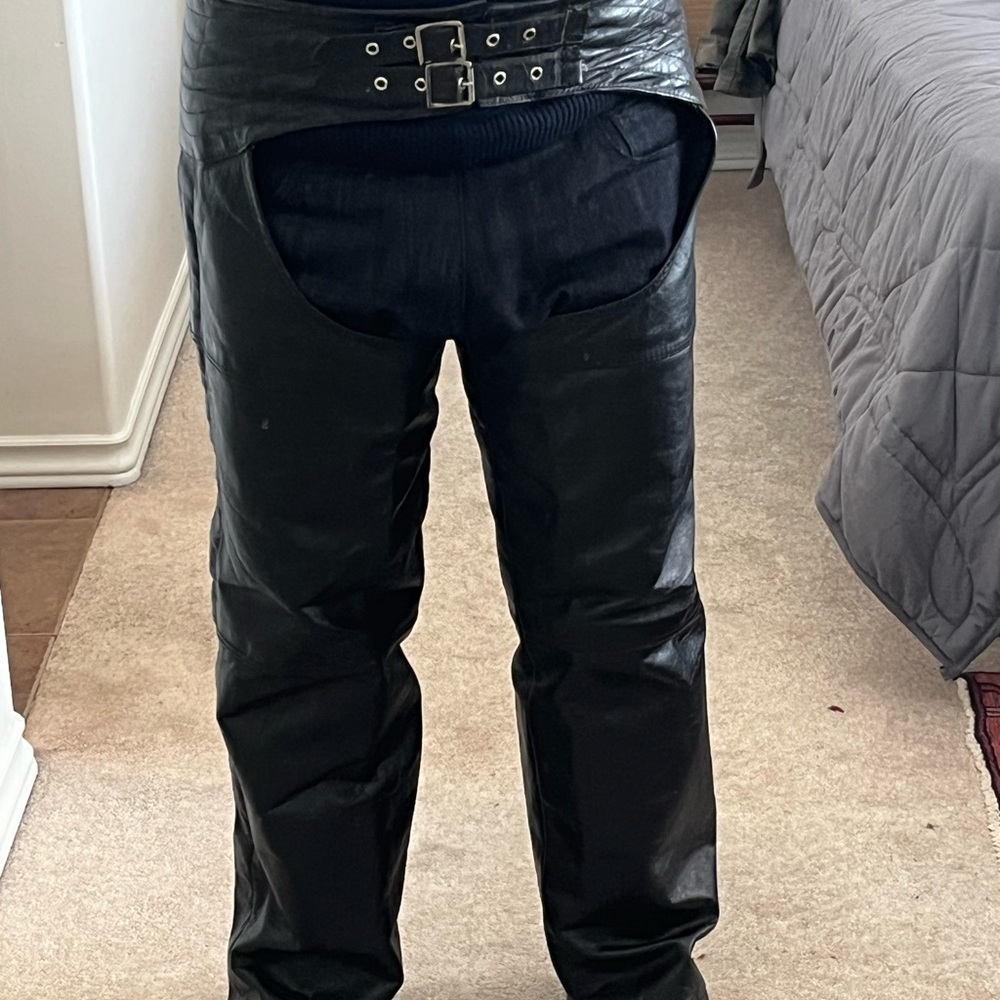 Bristol leather chaps